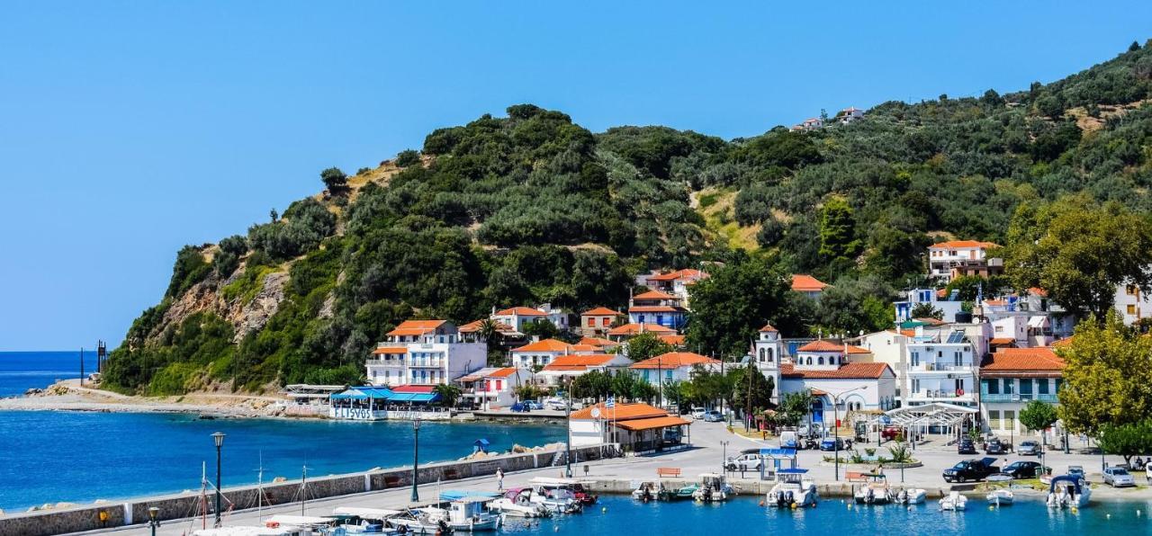 Mirsinia Apartments - Skopelos ラウトラキオン エクステリア 写真